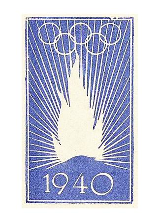Olympics logo Helsinki, Finland, 1940  winter (canceled)